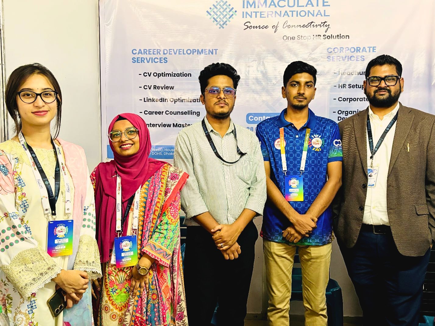 Where Careers Take Shape – Immaculate International at DIU Job Fair